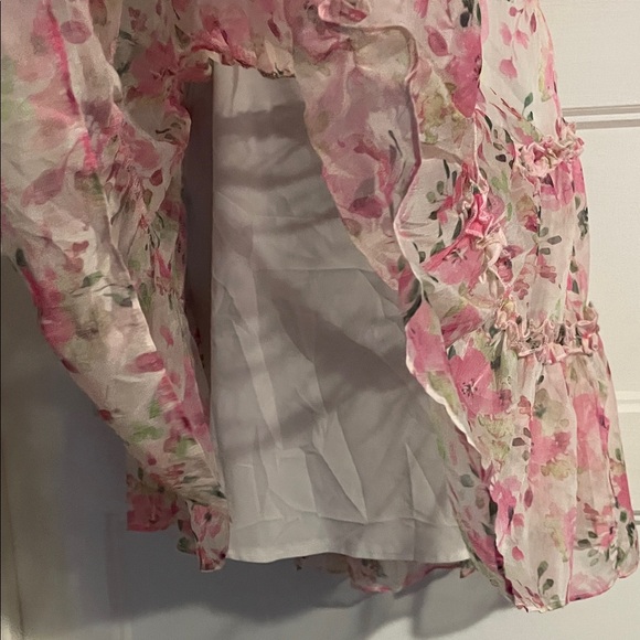 Hello Molly Pink Floral Mini Dress - Picture 6 of 11